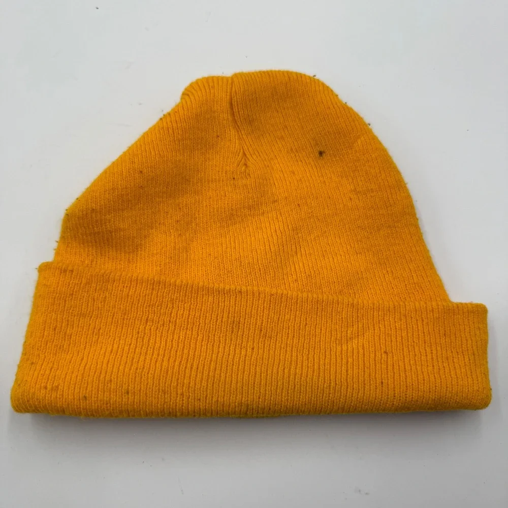 Pittsburgh Steelers Knit Beanie Hat Yellow NFL Football‎ Winter Warm